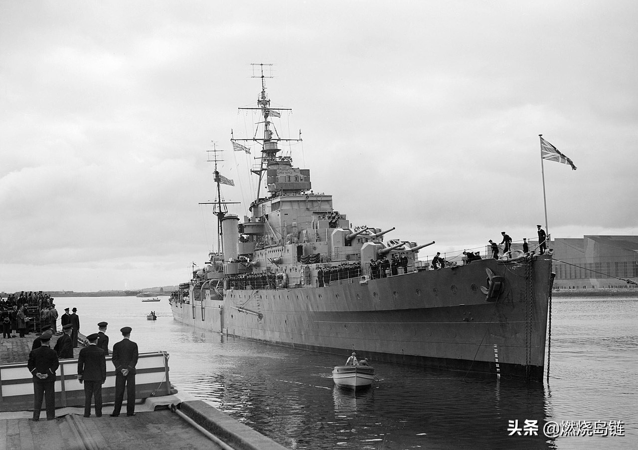 二战中英国建造最多的防空巡洋舰——"黛朵"级轻巡洋舰