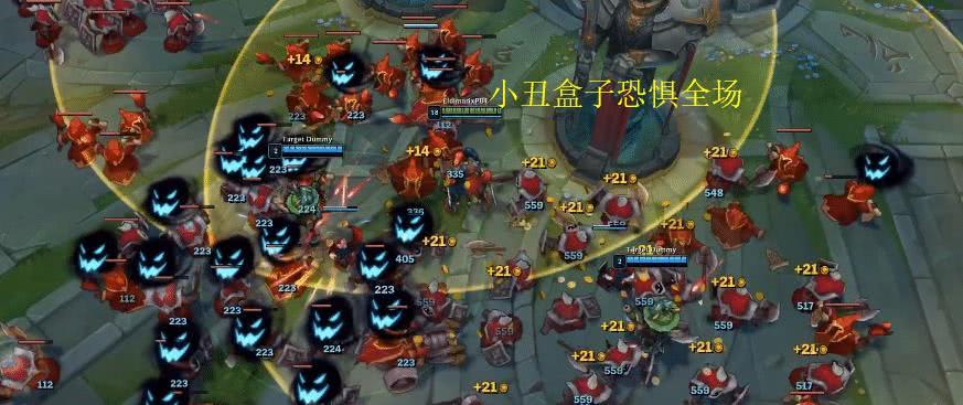 lol小丑盒子变成十倍"散射弓"维克托大招雷霆万钧扫全场
