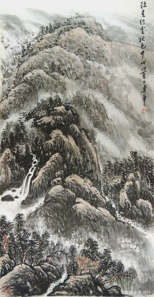 外秀内雄沁人心脾于建华山水画赏析