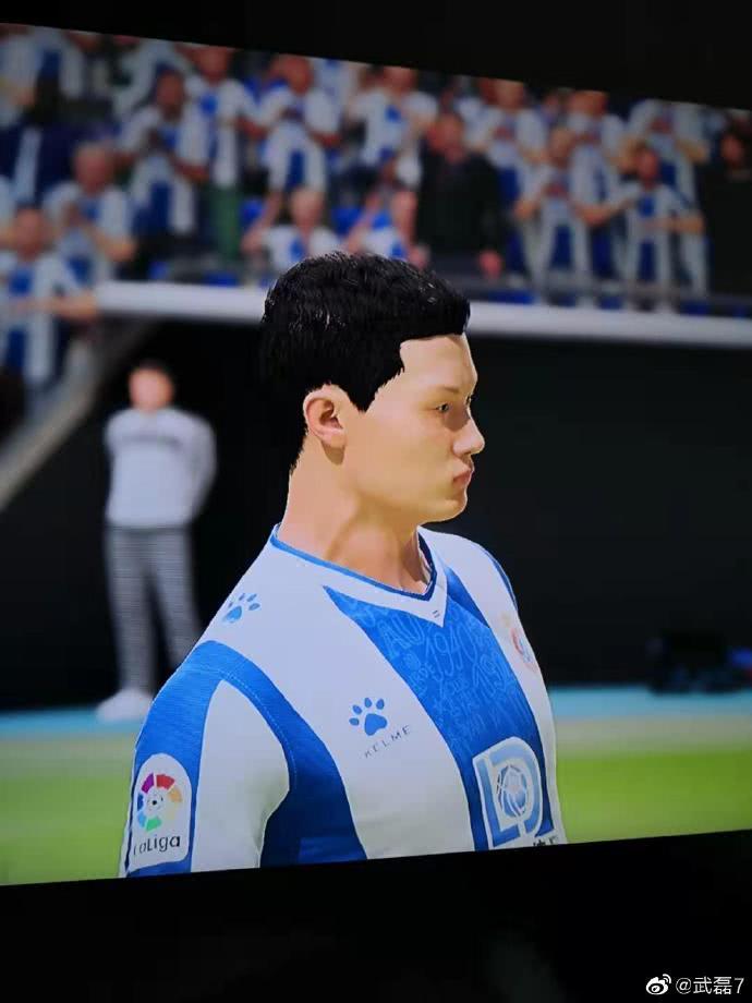 武磊吐槽FIFA20:EA什么时候给我张真实脸型?