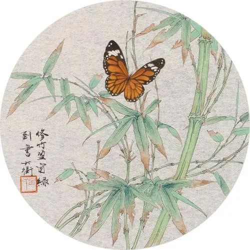 吕大卫清新优雅的清供博古画