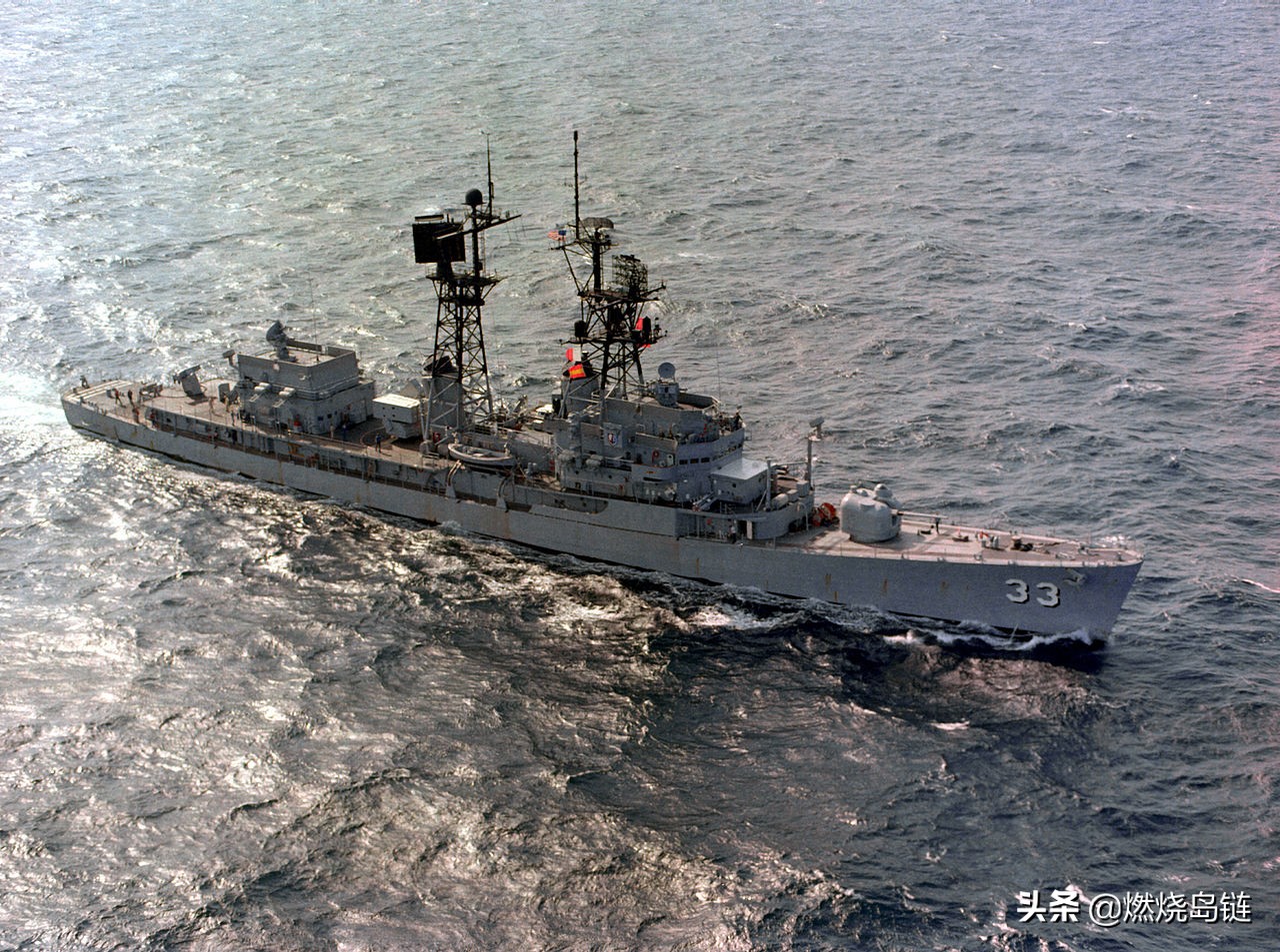 美国海军在二战后建造的"福雷斯特·谢尔曼"级驱逐舰