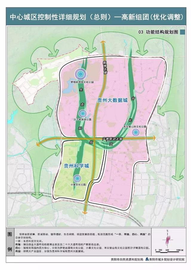 贵阳高新组团最新规划来了,布局2条地铁线,3条有轨电车