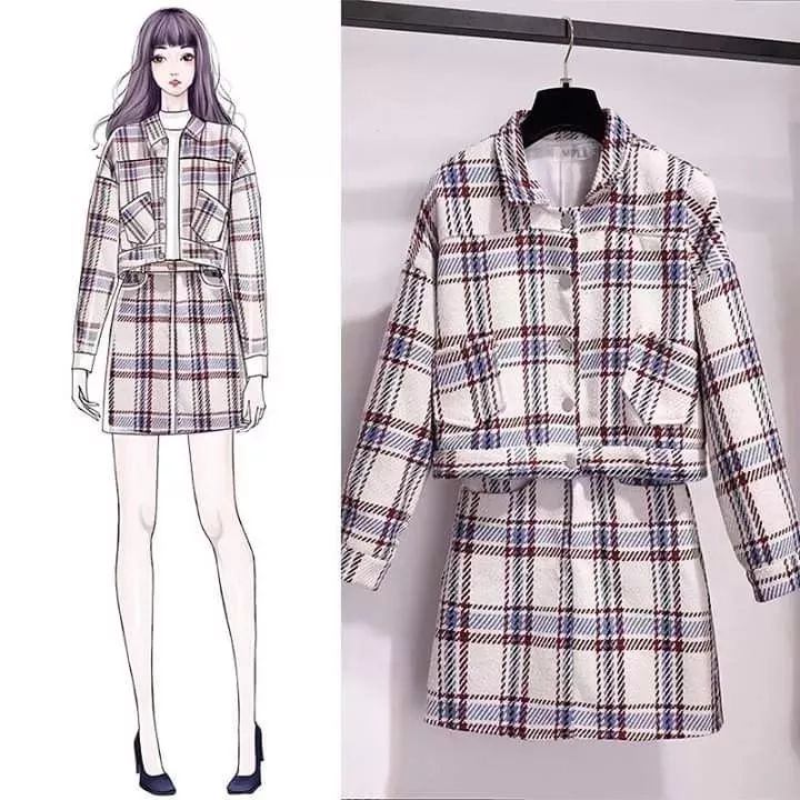 学校风衣服_学校简笔画(2)