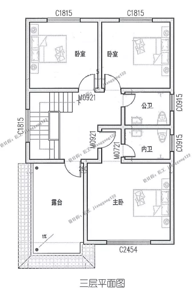 面宽8米地基怎么建房7款设计案例村里建一栋人人跑来效仿