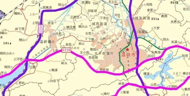 该工程起于泽国镇蒋洋村,与已建成的104国道路桥桐屿至泽国段相接,经图片