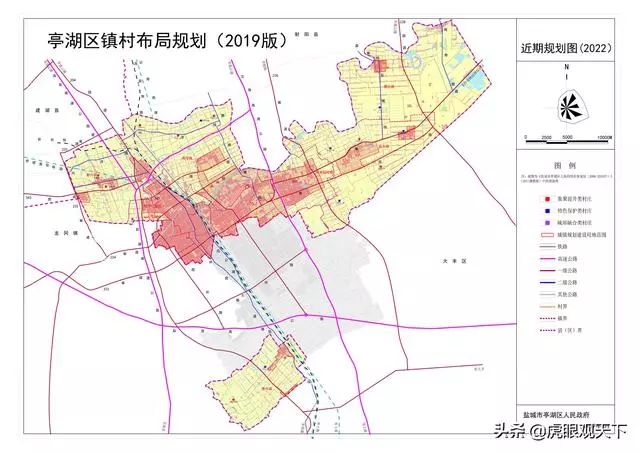 盐南高新区,丹顶鹤保护区代管部分),包括区南洋镇,盐东镇,新兴镇,黄尖