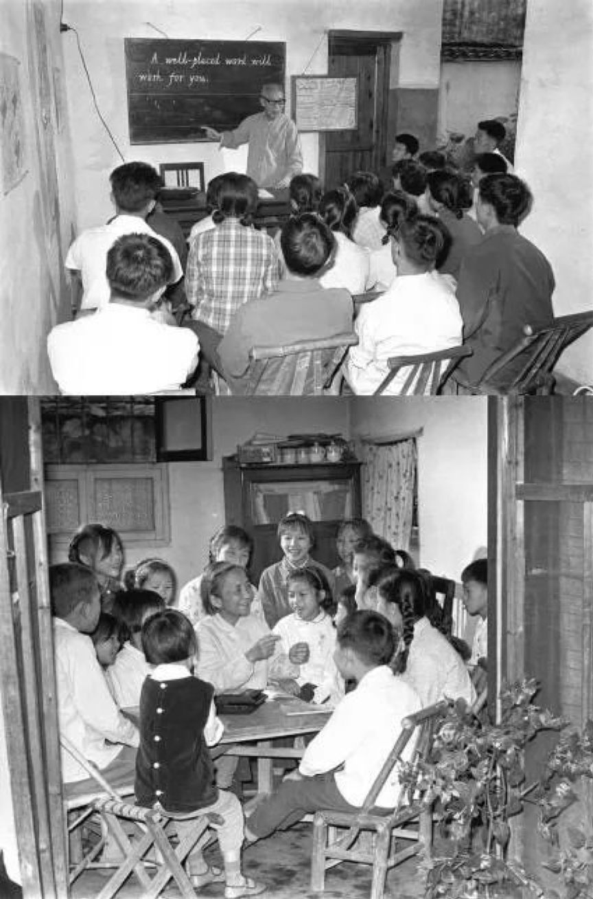 组图老照片记录中国教育70年变革