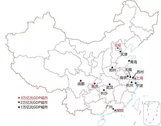 长三角七个万亿gdp_长三角地区城市实力排名,上海第一,合肥发展让人意外(2)