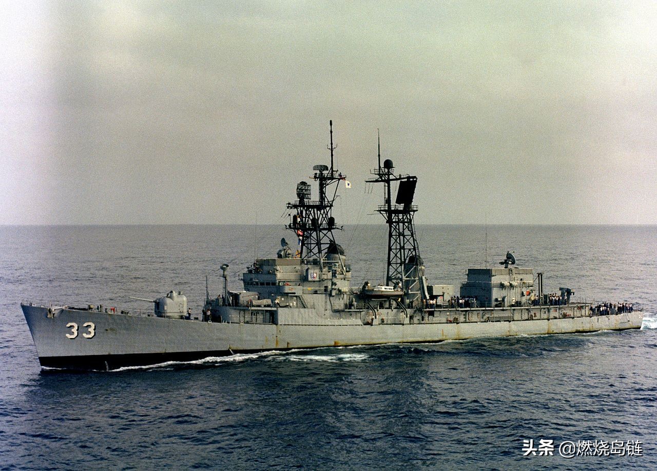 美国海军在二战后建造的"福雷斯特·谢尔曼"级驱逐舰