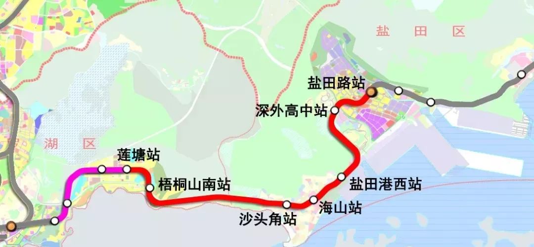 深圳地铁5号线二期今日正式开通明年年底前再开5条新线