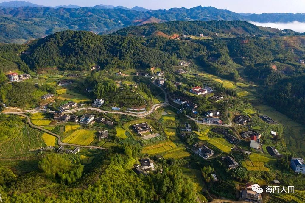 中国传统村落—张坑位于大田县吴山乡东北角,北与屏山乡蒋山村,许坑