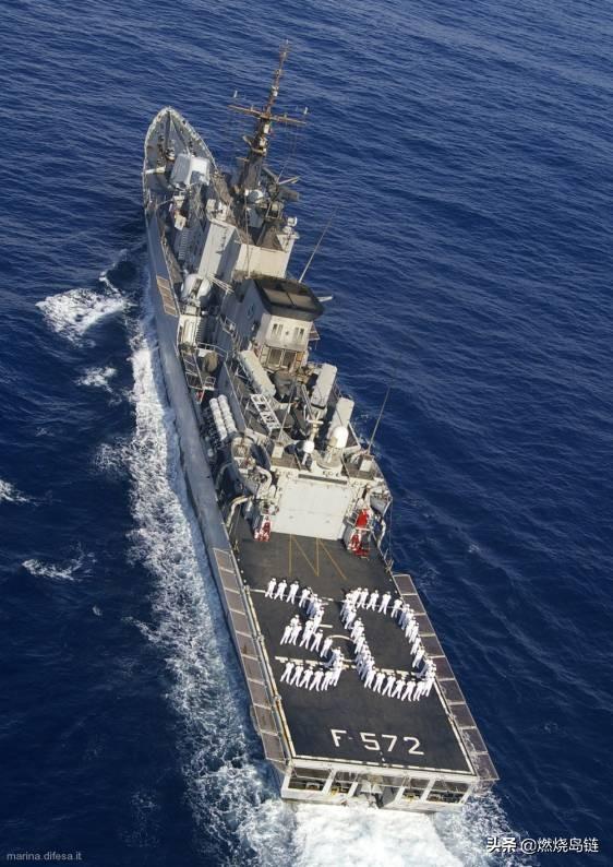 图片补全计划:意大利海军"西北风"级多用途护卫舰