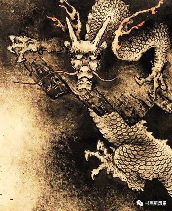 日本著名画家小泉淳作曾由衷地评价道:陈容的龙富有魅力,像真的一样