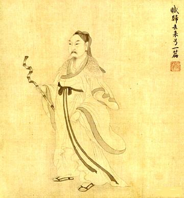 隐逸陶渊明3陶渊明像传长卷赏析陶渊明人生多幕剧