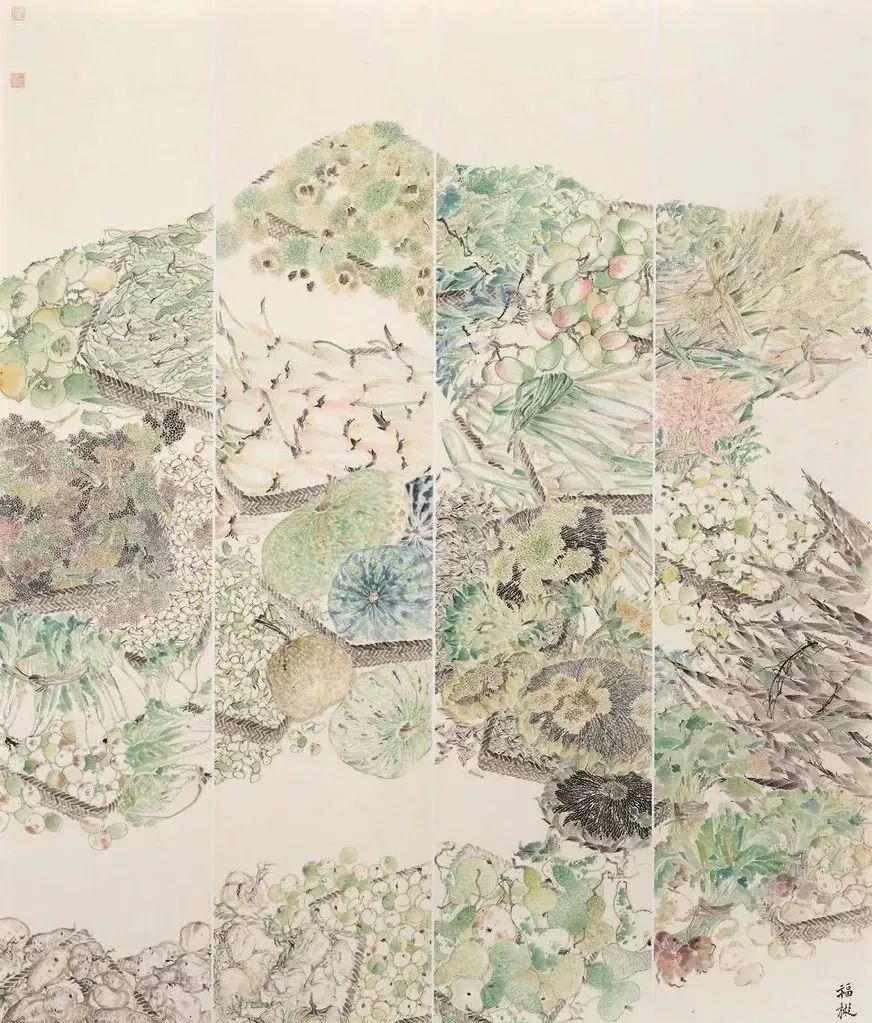 第十三届全国美展入选国画作品二