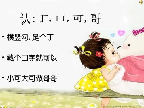经典识字儿歌，帮助孩子巧记汉字！！