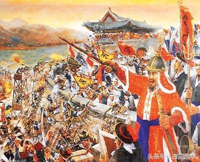 战争评价:鄱阳湖之战是元朝末年朱元璋和陈友谅为争夺南部中国在