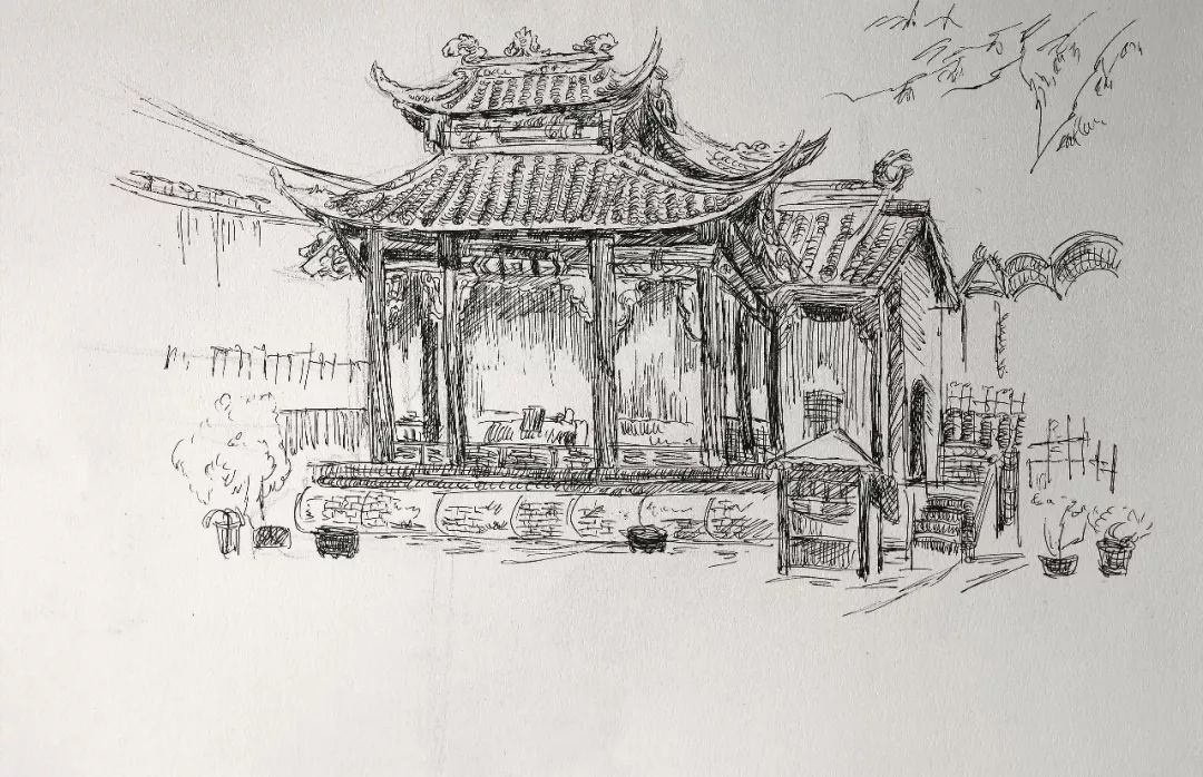 阳画室非常适合写生都是非常nice的黄姚古镇和程阳八寨的景色和人文▼