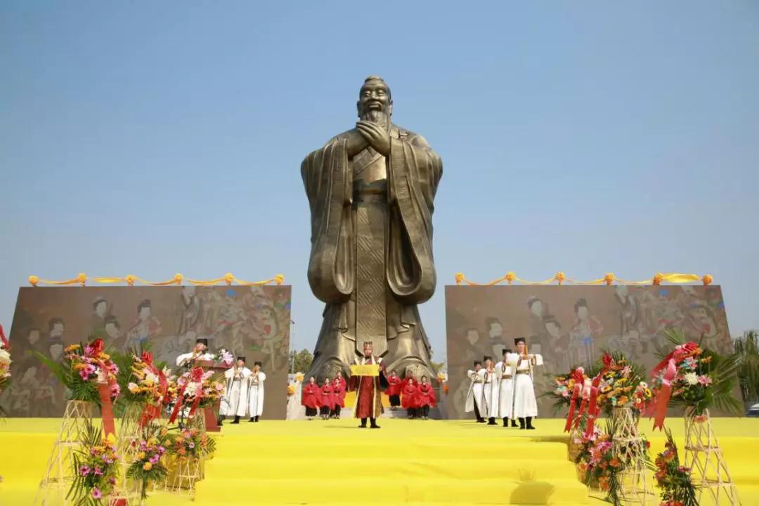 己亥年祭孔大典在山东胶州市孔子六艺文化园隆重举行