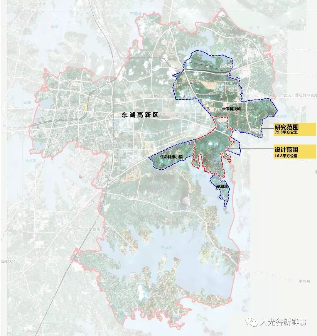 规划建设"光谷科学岛",打造成光谷科技创新大走廊的核心承载区我们