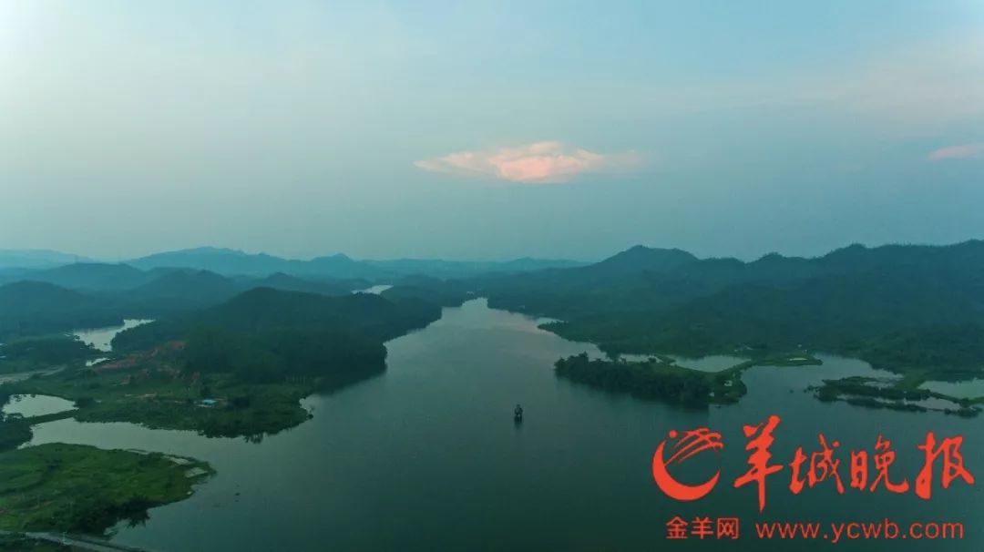 水中碉楼立于凤岗官井头水库中,为修水库险些被炸掉,却因它实在太结实