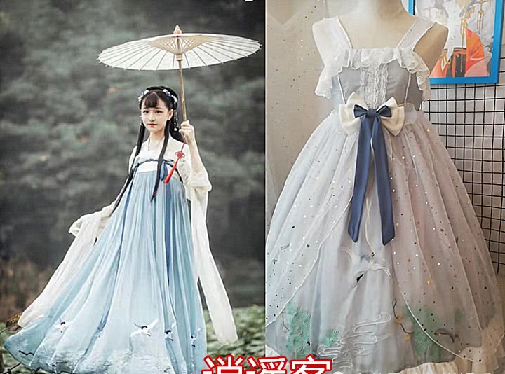 汉服能改洛丽塔杜若还行逍遥客还行看到琼花瑶已美哭