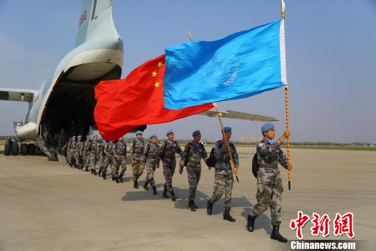 中国赴南苏丹（瓦乌）维和部队官兵全部回国