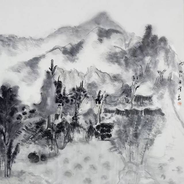 朗博带你看展览|区内名家丹青颂华诞,广西书画院年展开幕