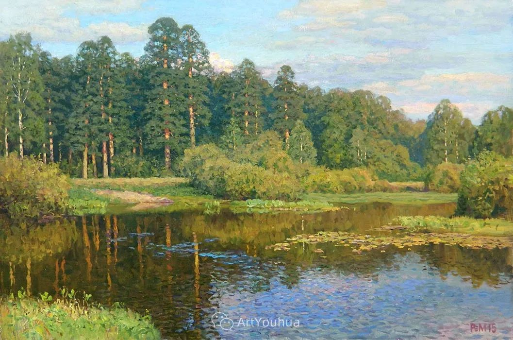 风景油画俄罗斯画家remsaifulmulukov