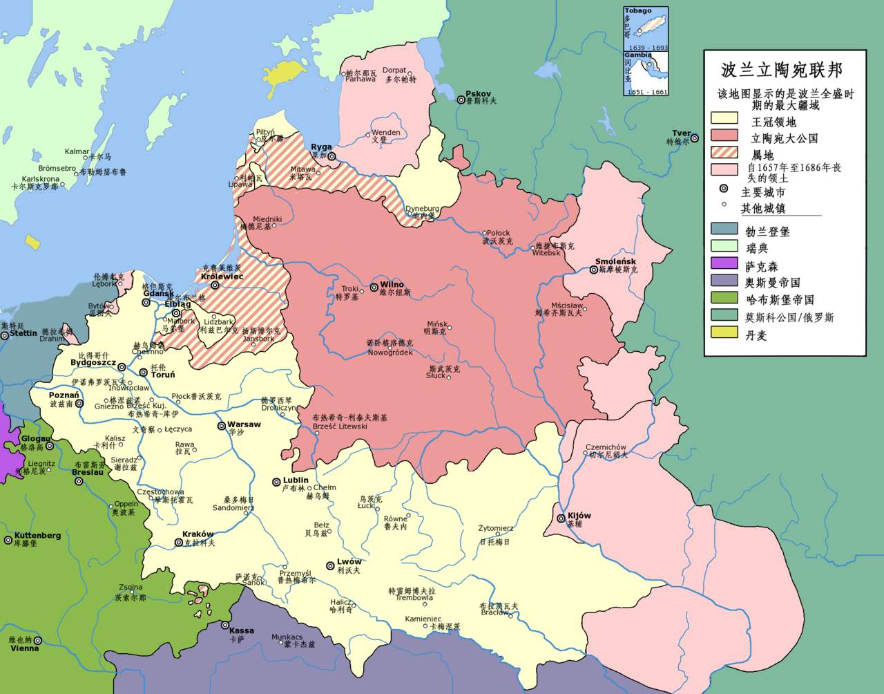 处四战之地的波兰历史上四次被邻国瓜分
