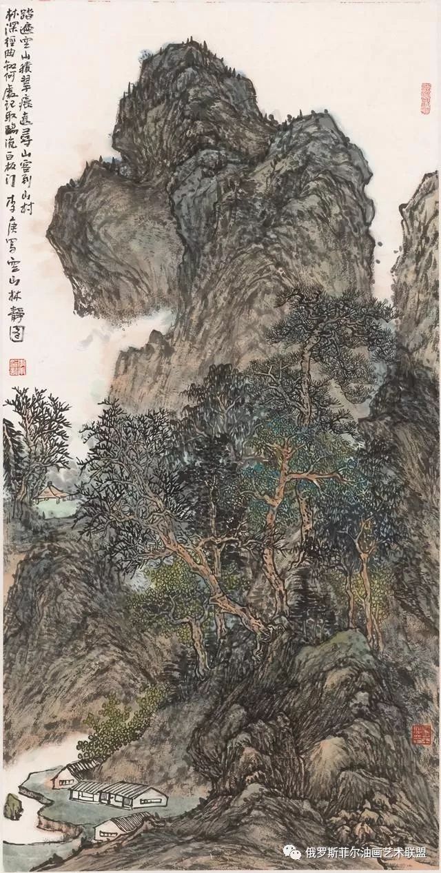 当代东方画坛的一座山峰·李庚中国现代美术史上的巨擎李可染之子