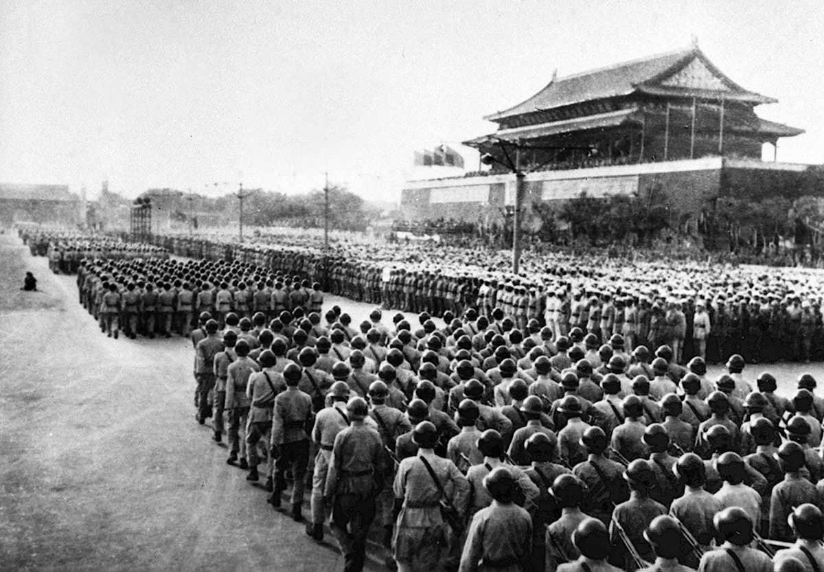历史上的今天——1949年10月1号,中华人民共和国第一次国庆阅兵