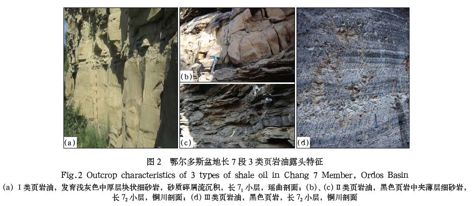 Ⅰ类页岩油为多期叠置砂岩发育型,砂地比大于15,单砂体厚度3～5m.