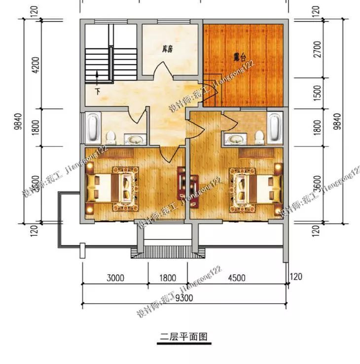 1010m二层农村别墅青瓦白面马头墙中式之美让人移不开眼