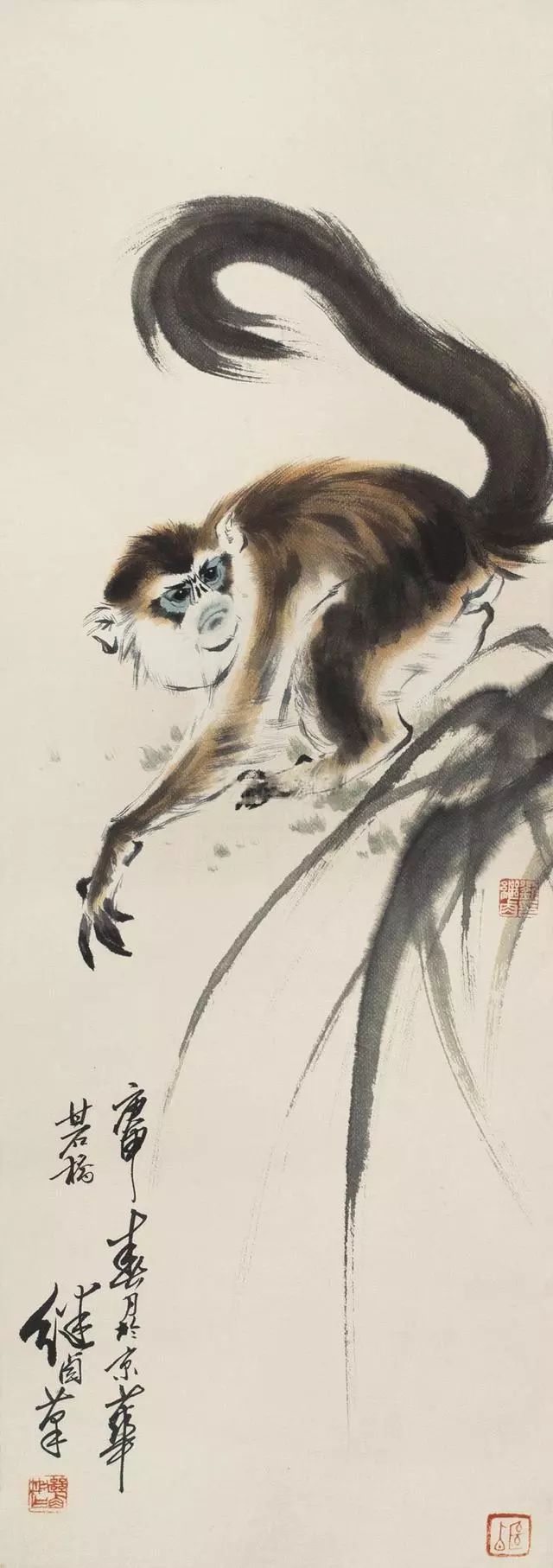 刘继卣画笔下的猴子,活灵活现