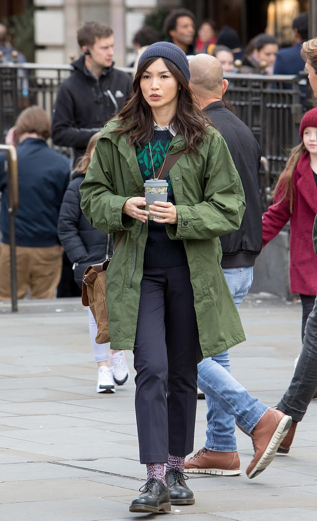 美!嘉玛陈亮相漫威新作《永恒族》片场