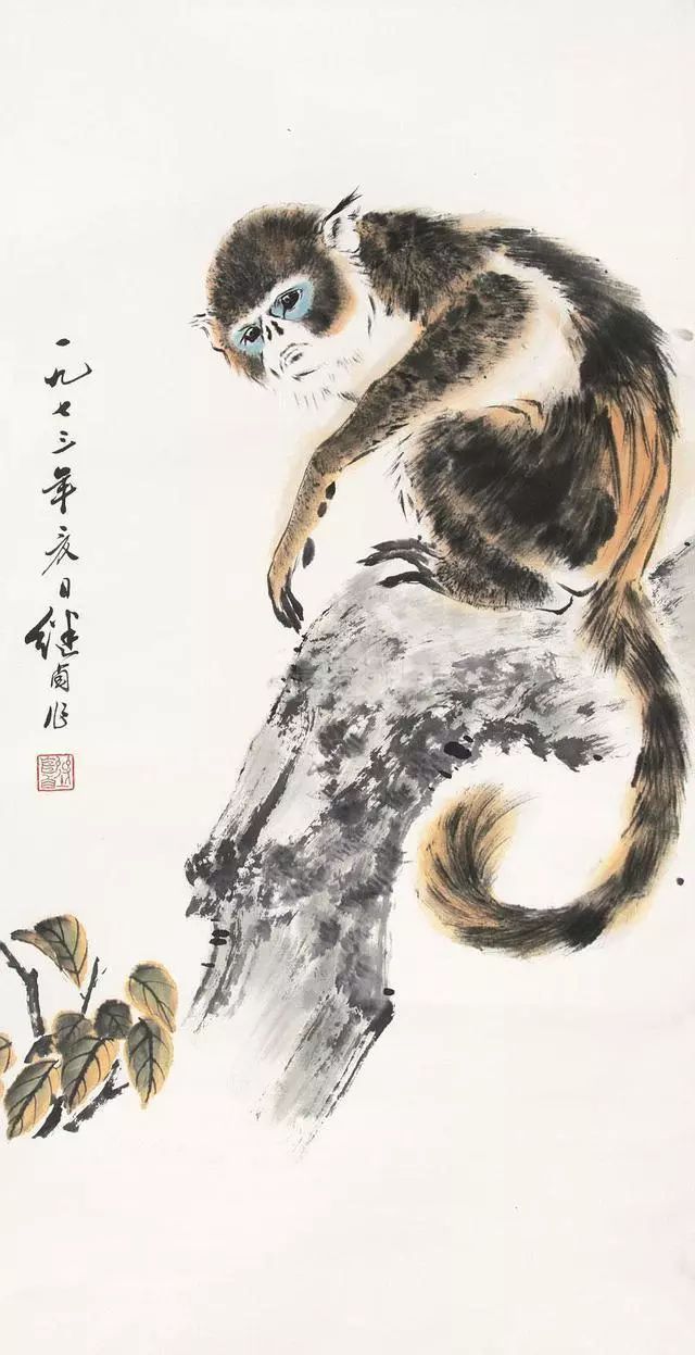 刘继卣画笔下的猴子,活灵活现