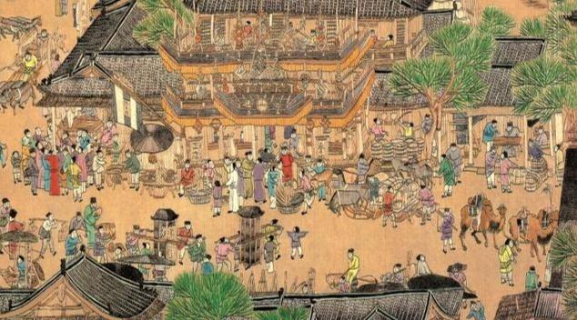 在《中国经济通史》记载中,明朝后期的农村出现了大量集市,这在一定