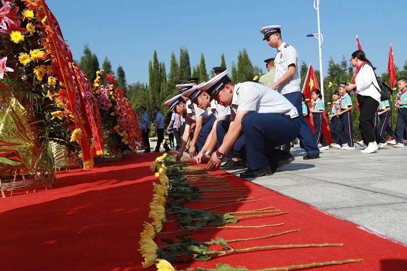 国庆特辑①今天汝城举行烈士纪念日公祭活动缅怀先烈