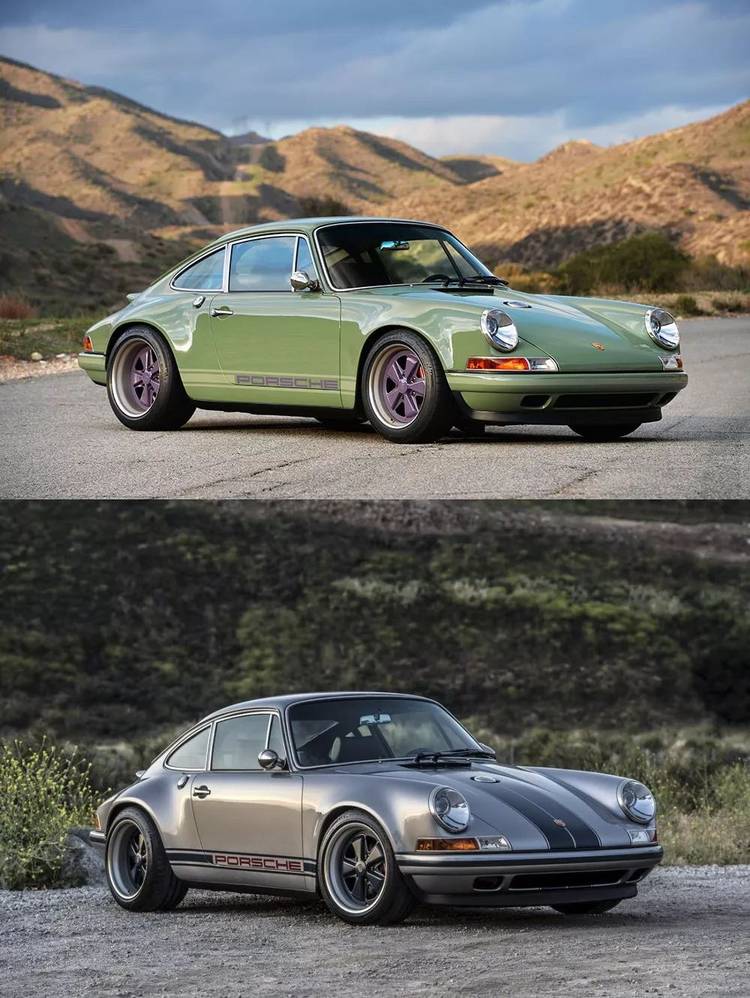 timothy & pierre 1:64 比例 singer 911 coupe 汽车模型