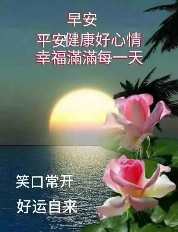 有的人对你好,是因为懂得你的好,早上好