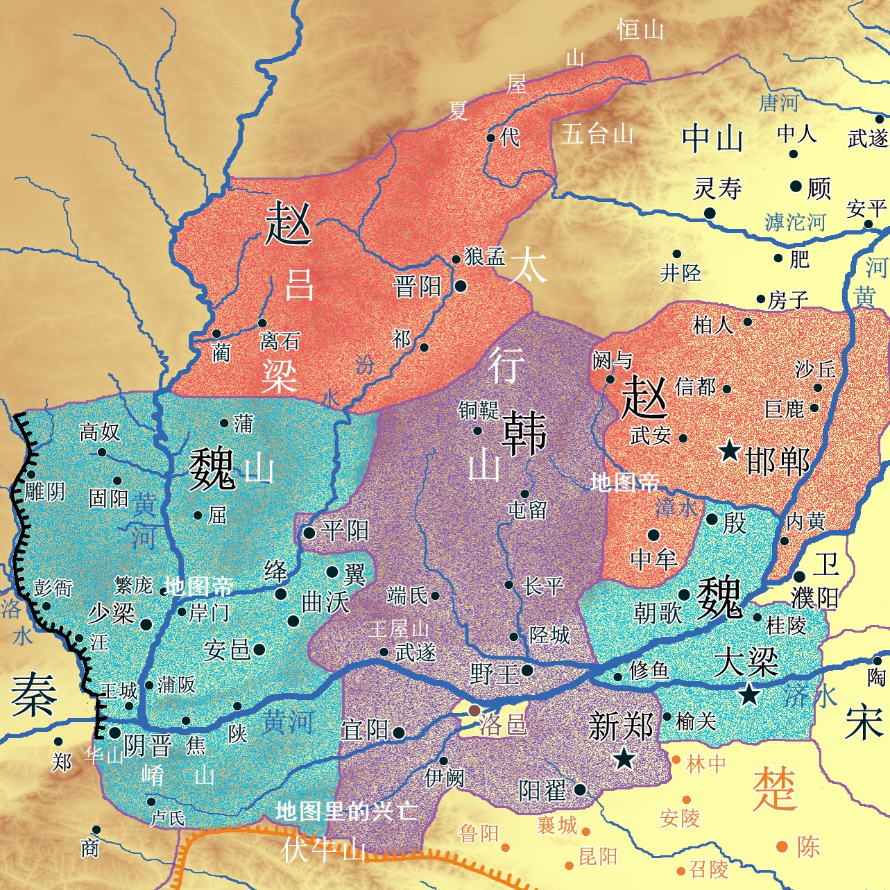 三家分晋时晋国有多少人口