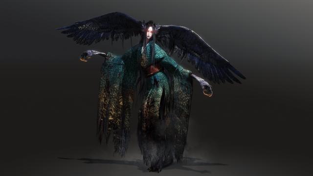 喪子之母哭嘯化身《仁王2》新女妖「姑獲鳥」介紹 遊戲 第4張