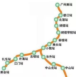 从10月11日起,新会城轨站不再是起始站.…