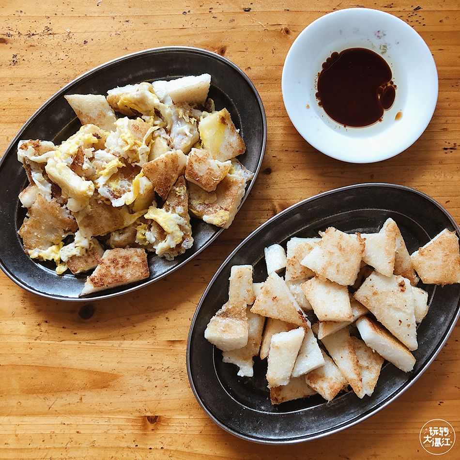 菜头籺&薯粉柳③糯米鸡档口里一定会有虾饼,价格不