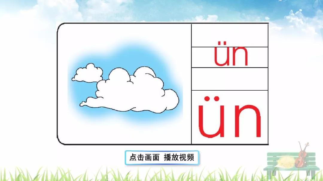 部编版一年级上册汉语拼音12ɑneninunün知识点图文解读