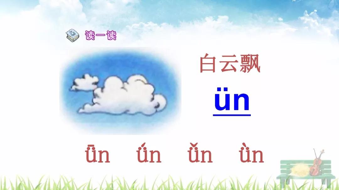 部编版一年级上册汉语拼音12《ɑn en in un ün》知识点 图文解读