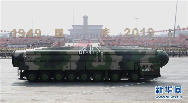 “中国的军事技术发展已提升到新高度”
