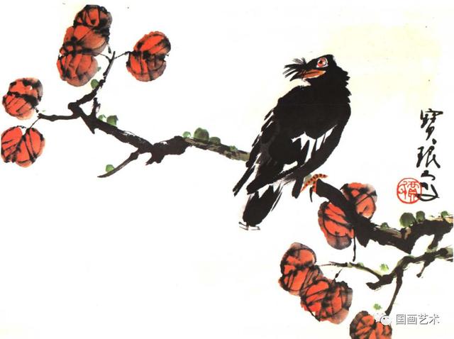 鸜鹆（八哥）题材专辑(一)历代写意花鸟画范作选集（第127集）[113幅]